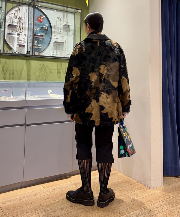 ちりこさんの「BEAMS WOMEN｜RBS / フェイクファー ステンカラー コート」を使ったコーディネート