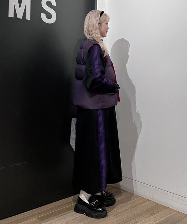 ando naoさんの「BEAMS WOMEN｜リバーシブル ダウン ベスト」を使ったコーディネート