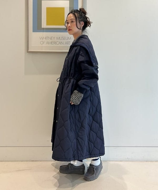 清水 彩乃さんの「BEAMS WOMEN｜【別注】HIGHLAND 2000 / アーム ウォーマー」を使ったコーディネート