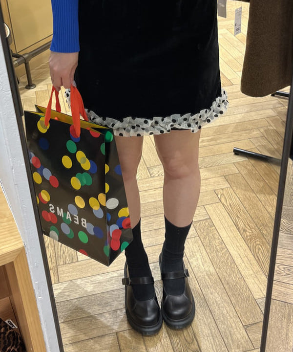 ゆいさんの「BEAMS WOMEN｜14ゲージ リブ タートル ネック ニット」を使ったコーディネート