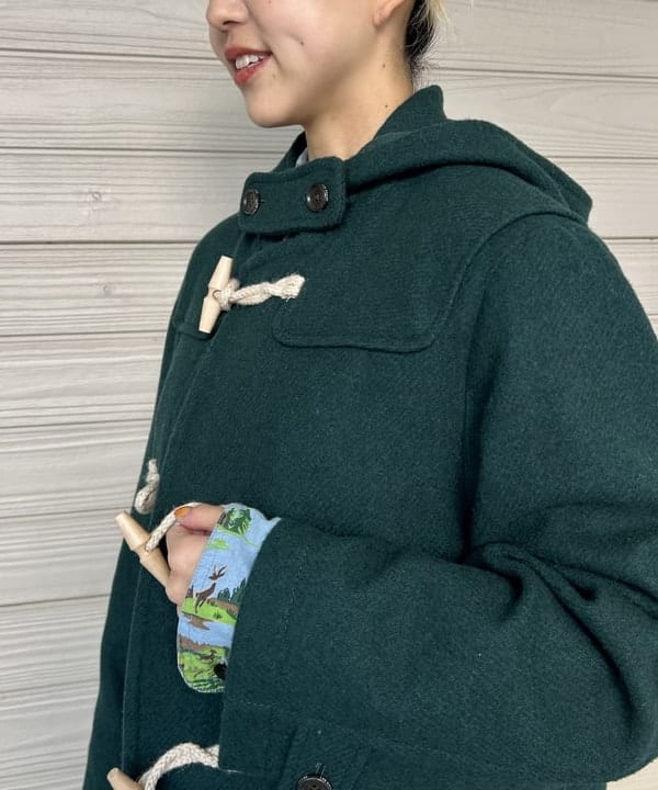 MATSUMOTO AMIさんの「BEAMS WOMEN｜モッサー ロング ダッフルコート 25FW」を使ったコーディネート