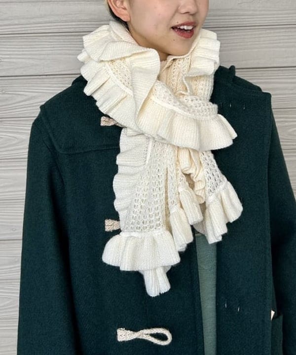 MATSUMOTO AMIさんの「BEAMS WOMEN｜モッサー ロング ダッフルコート 25FW」を使ったコーディネート