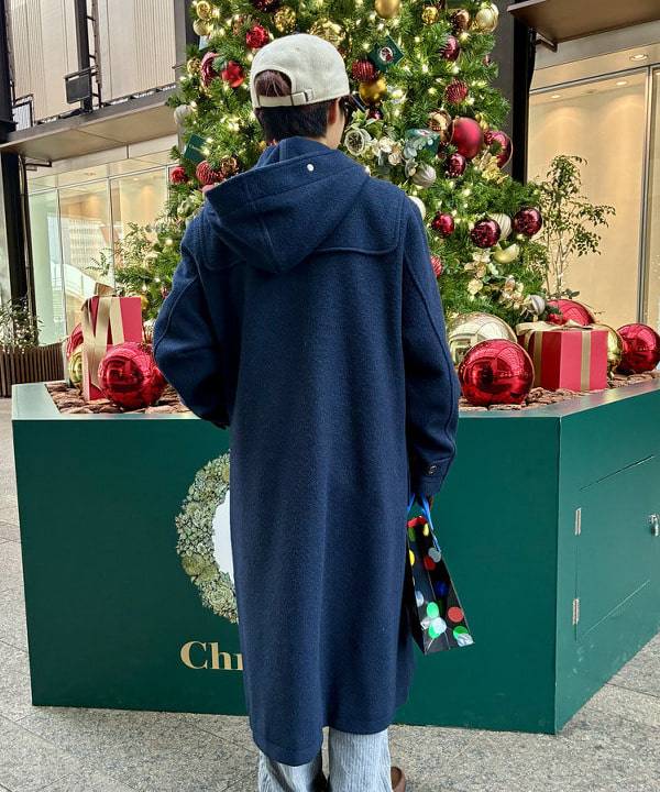 みりさんの「モッサー ロング ダッフルコート 25FW」を使ったコーディネート