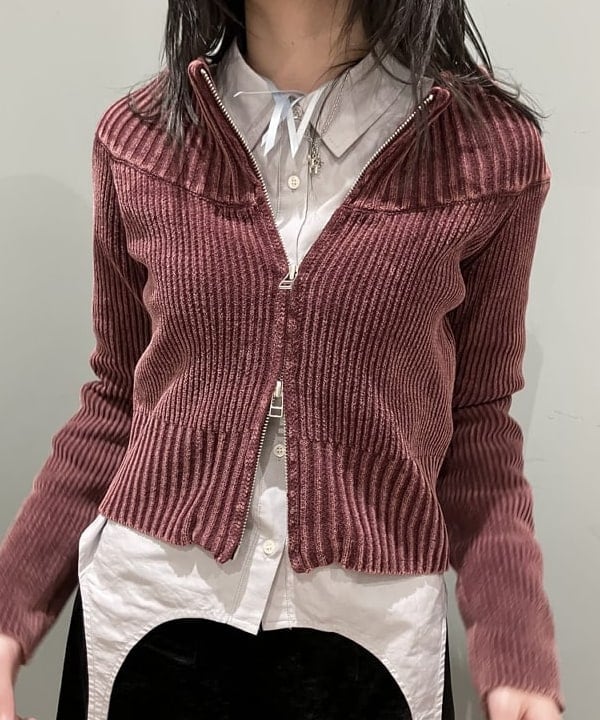 加歩さんの「BEAMS WOMEN｜中綿 スタンドカラー ボリューム ブルゾン」を使ったコーディネート