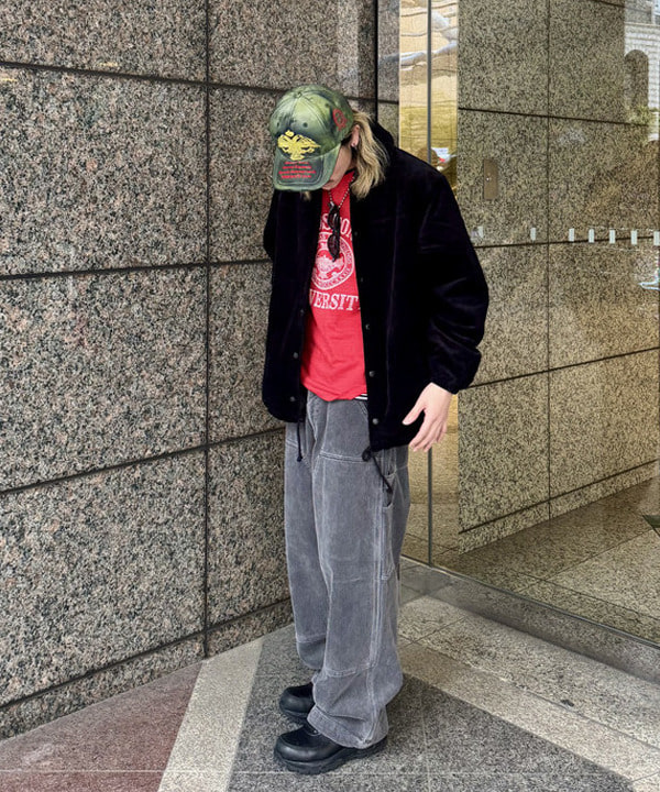 Ryohei Takataさんの「BEAMS WOMEN｜ダブル二ー コーデュロイ ワークパンツ」を使ったコーディネート