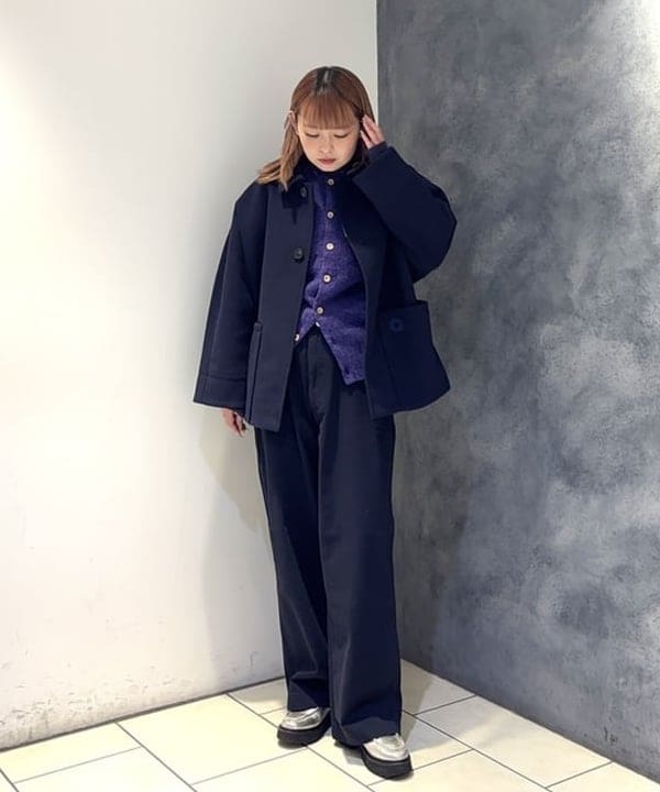 あすかさんの「BEAMS WOMEN｜ORCIVAL / ドルマンスリーブ ジャケット」を使ったコーディネート