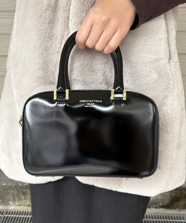 Kanaeさんの「BEAMS WOMEN｜CHRISTIAN VILLA / スクエア ボストン バッグS」を使ったコーディネート