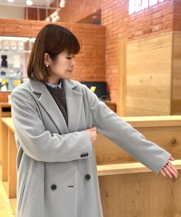 極美品/XL相当 限定コラボ　ビームスF×Y.Akamine ハーフコート ビームス みなとみらい（1148352） スタイリング・コーディネイト｜BEAMS