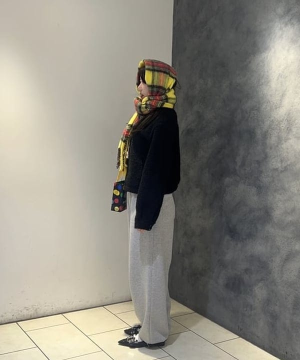 ハルカさんの「BEAMS WOMEN｜ループ シャギー ジップ ブルゾン」を使ったコーディネート