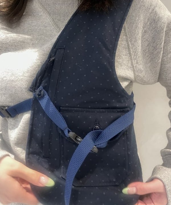 rinnaさんの「BEAMS WOMEN｜【別注】ENGINEERED GARMENTS / ワンショルダー ベスト」を使ったコーディネート