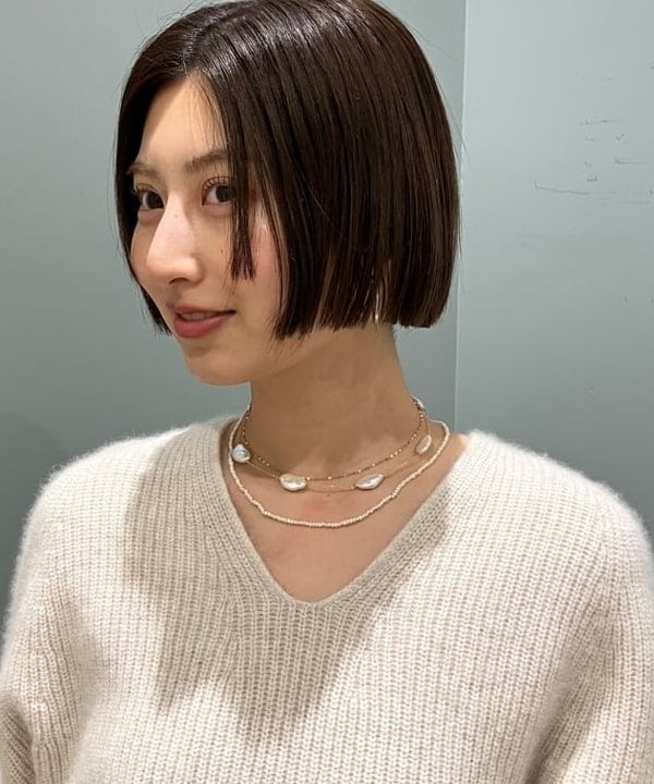 NATSUKIさんの「BEAMS WOMEN｜フォックスウール ホールガーメント ニット」を使ったコーディネート