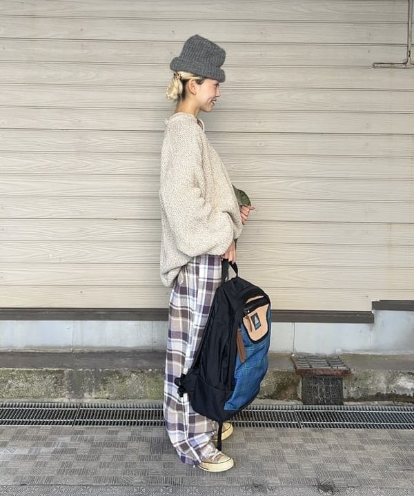 MATSUMOTO AMIさんの「BEAMS WOMEN｜【別注】GREGORY / VINTAGE DITCH DAY CHECK」を使ったコーディネート