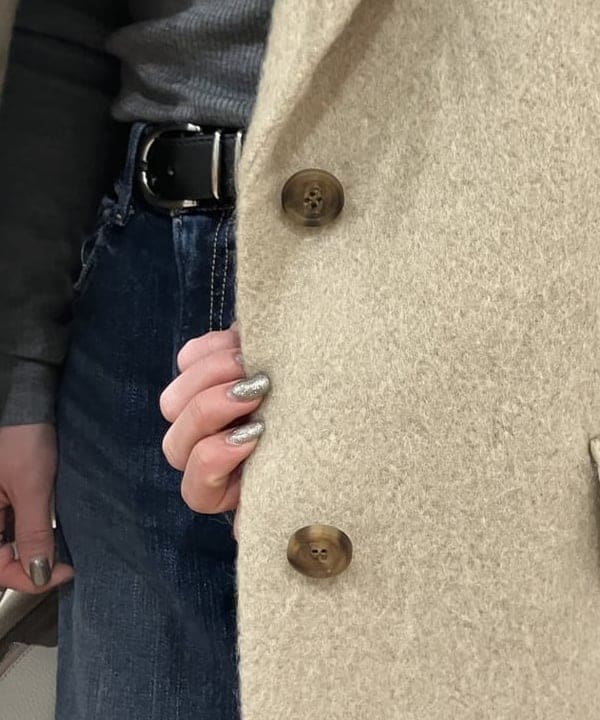 大槻 まひろさんの「BEAMS WOMEN｜モヘヤループ シャギー ジャケット」を使ったコーディネート