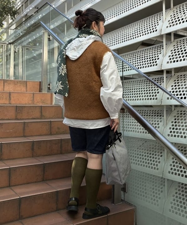 イガラシさんの「BEAMS WOMEN｜BAG'n'NOUN / HOMES HOUNDSTOOTH」を使ったコーディネート