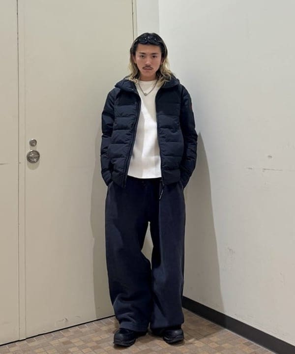 Ryohei Takataさんの「BEAMS WOMEN｜サーマル クルーネック」を使ったコーディネート