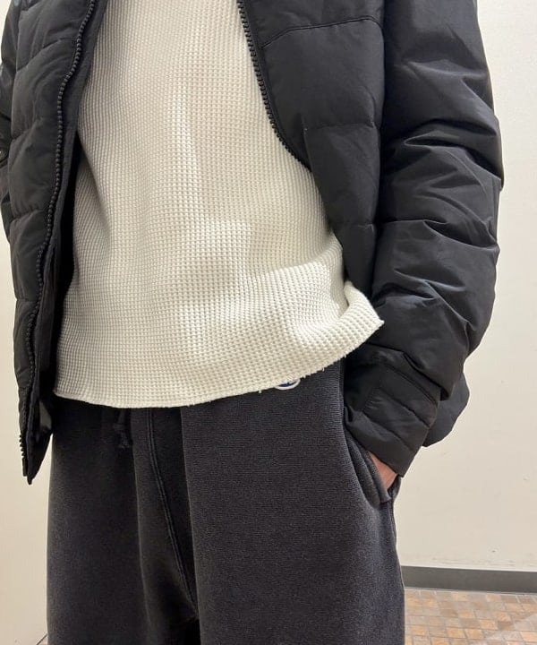 Ryohei Takataさんの「BEAMS WOMEN｜サーマル クルーネック」を使ったコーディネート