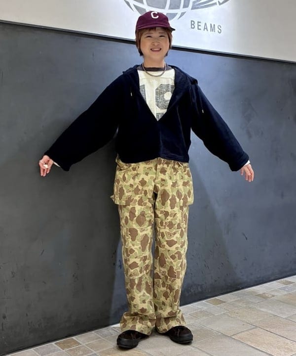 木村 梨香さんの「BEAMS WOMEN｜リバーシブル ダウン ベスト」を使ったコーディネート