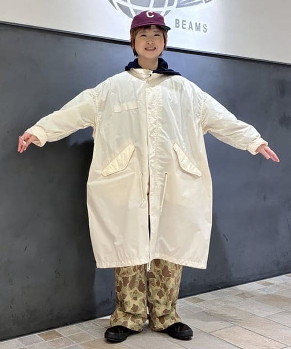 木村 梨香さんの「BEAMS WOMEN｜リバーシブル ダウン ベスト」を使ったコーディネート