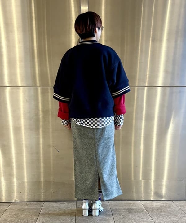 みりさんの「リングドット カーディガン」を使ったコーディネート