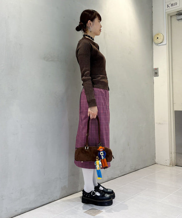 りかちょび/岸本梨佳さんの「BEAMS WOMEN｜RBS / RIBポロ ベストセット」を使ったコーディネート