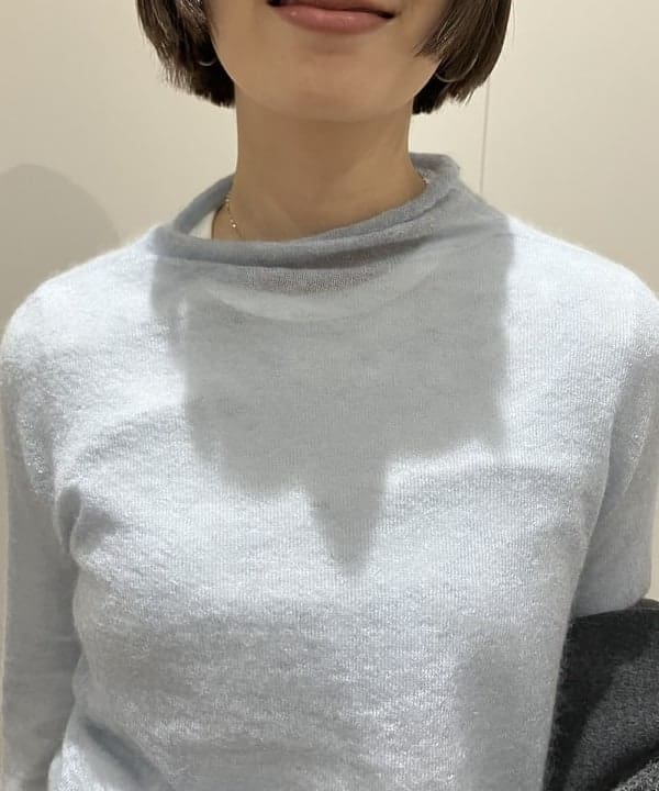 NATSUKIさんの「BEAMS WOMEN｜モヘヤ オフ タートル プルオーバー」を使ったコーディネート