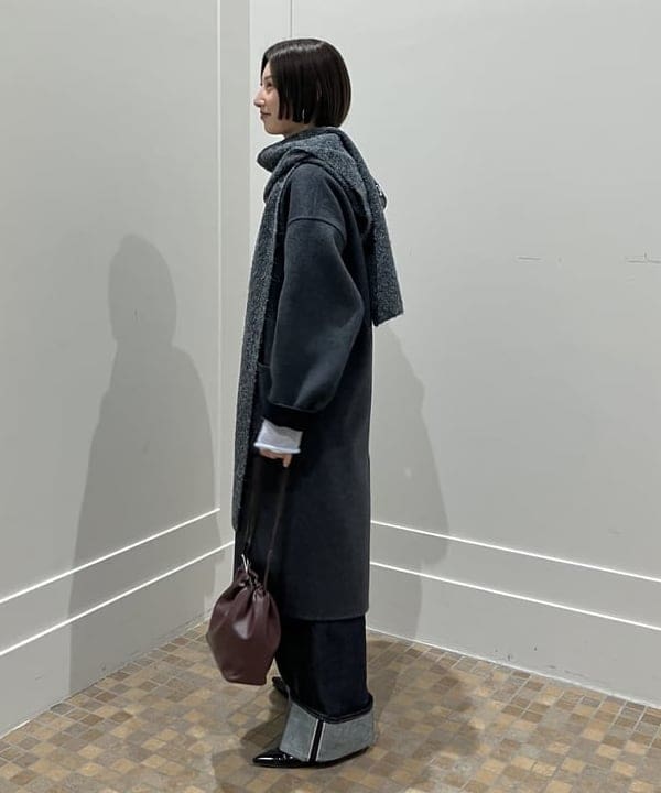 NATSUKIさんの「BEAMS WOMEN｜モヘヤ オフ タートル プルオーバー」を使ったコーディネート