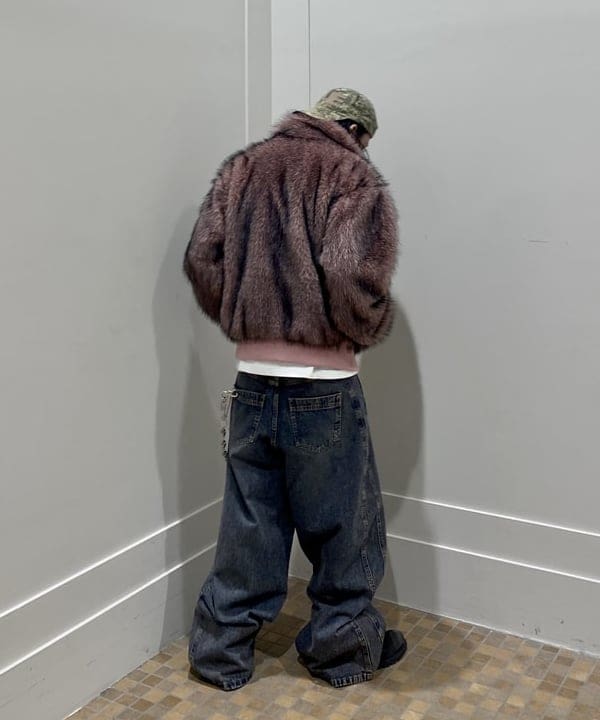 はるひむさんの「BEAMS WOMEN｜オーバーダイ デニム パンツ」を使ったコーディネート