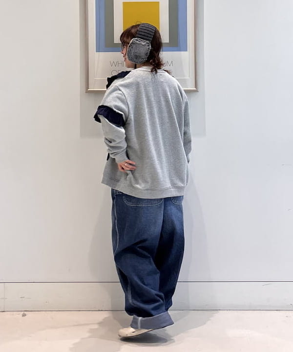 かわい みづきさんの「BEAMS WOMEN｜【別注】TORI-TO / タテフリル カーディガン」を使ったコーディネート