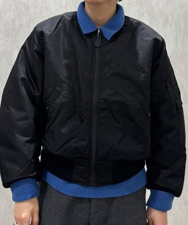 配島 孝明さんの「BEAMS WOMEN｜MA-1」を使ったコーディネート