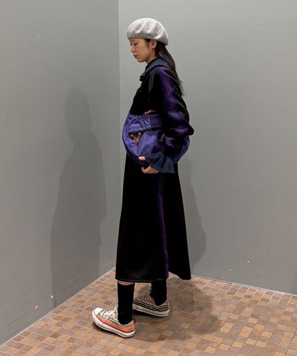 ばるたんさんの「BEAMS WOMEN｜リブ フリル ギャザー ロングスリーブ」を使ったコーディネート