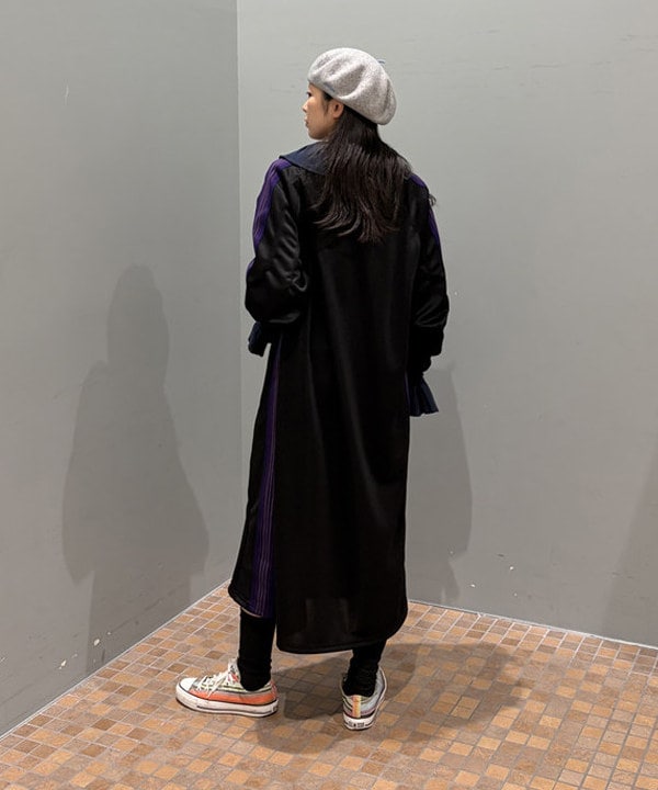 ばるたんさんの「BEAMS WOMEN｜リブ フリル ギャザー ロングスリーブ」を使ったコーディネート