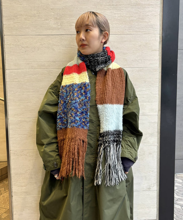 margarines マフラー ビームス 神戸（1149459） スタイリング・コーディネイト｜BEAMS