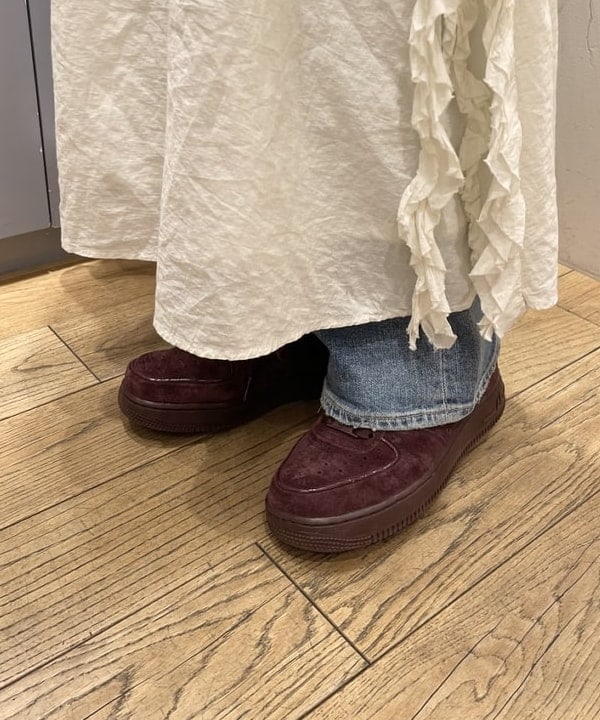 大木さんの「BEAMS WOMEN｜クロップド クルーネック カーディガン」を使ったコーディネート