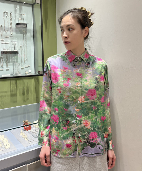 神坂 莉子さんの「BEAMS WOMEN｜PAM_FloralShrtSP」を使ったコーディネート