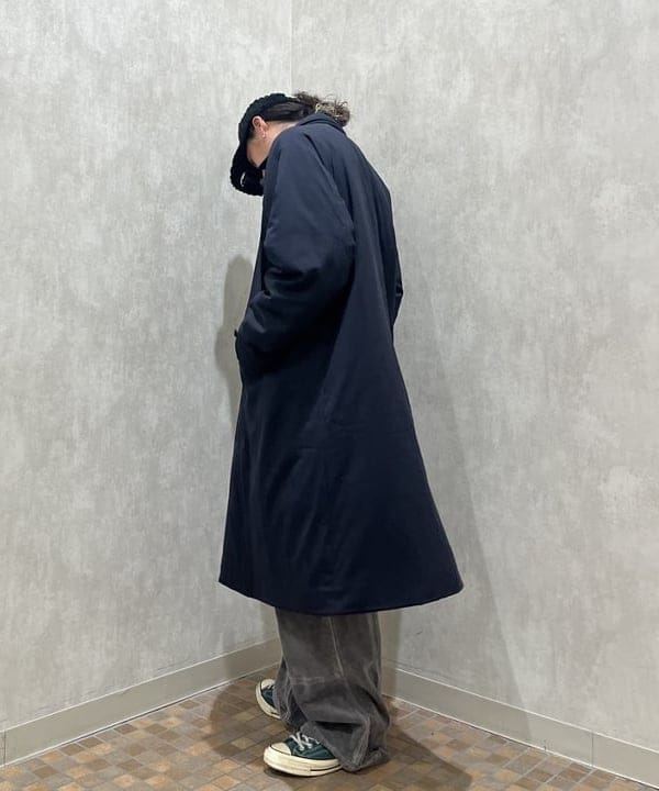 菊田 悠さんの「BEAMS WOMEN｜ワイドフィット 中綿ステンカラーコート」を使ったコーディネート