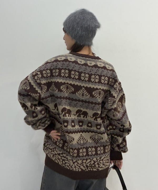 松本 佳菜子さんの「BEAMS WOMEN｜アンゴラ混 ビーニー」を使ったコーディネート