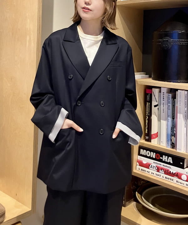 小原 もこさんの「BEAMS WOMEN｜【別注】NEW ERA / 940 Easy Snap MLB」を使ったコーディネート