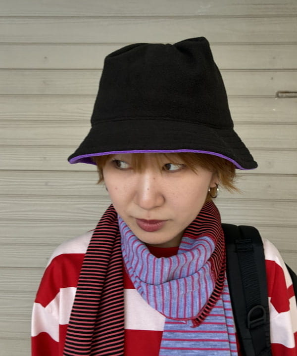 森川 夏衣さんの「BEAMS WOMEN｜【別注】LACOSTE / ボーダー ロングスリーブ Tシャツ」を使ったコーディネート