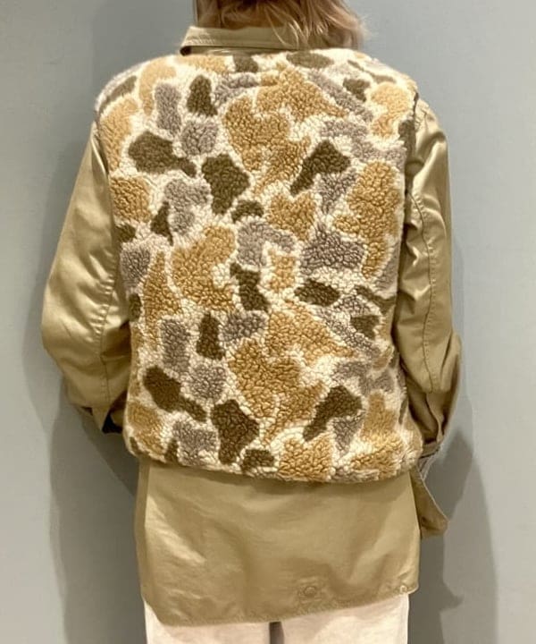 小原 もこさんの「BEAMS WOMEN｜ジャガード ボア プルオーバー」を使ったコーディネート