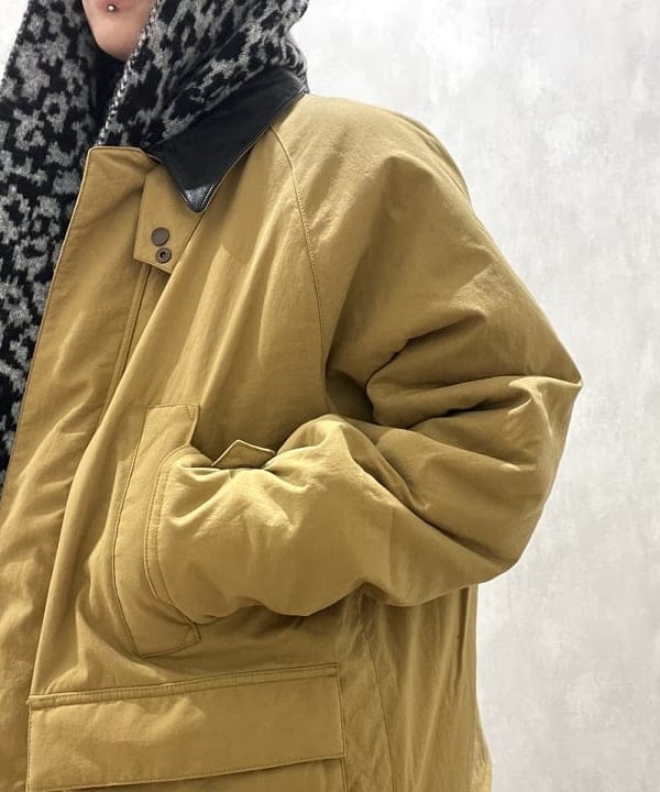 菊田 悠さんの「BEAMS WOMEN｜中綿 フィールドコート」を使ったコーディネート