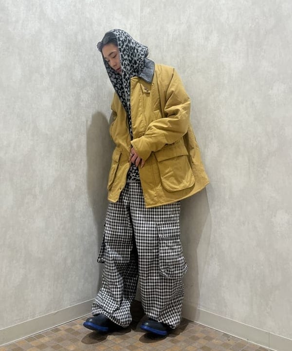 菊田 悠さんの「BEAMS WOMEN｜中綿 フィールドコート」を使ったコーディネート