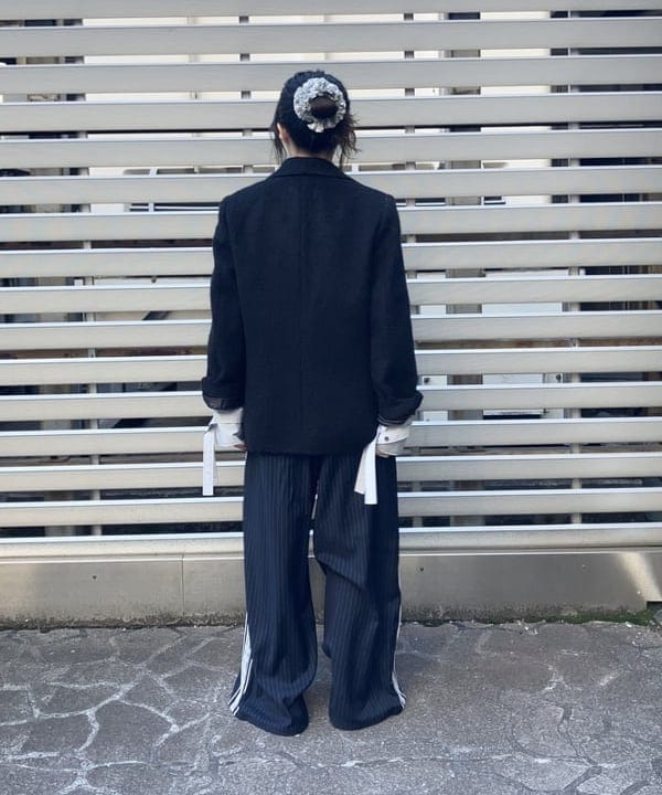 晶さんの「BEAMS WOMEN｜RBS / ベルトカフス ハイネック ブラウス」を使ったコーディネート