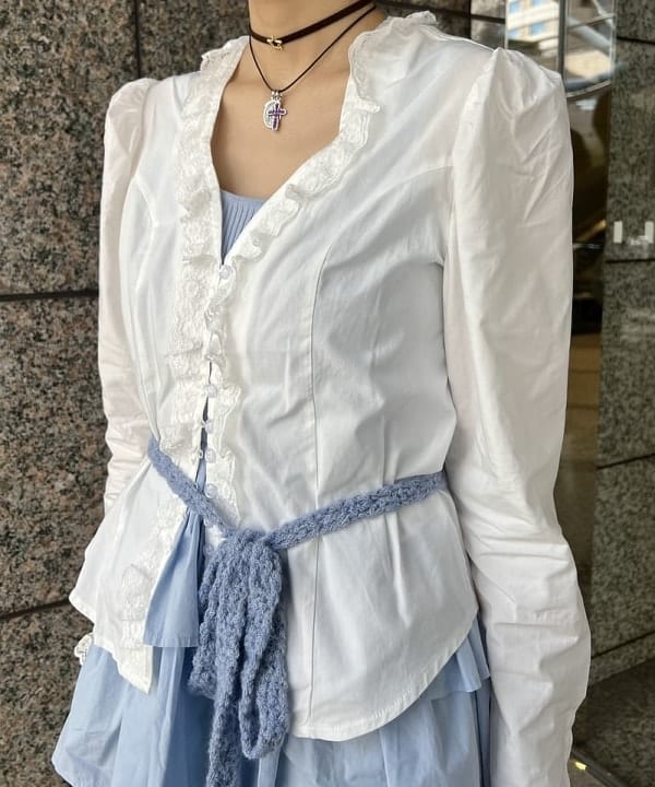 あさひさんの「BEAMS WOMEN｜フェイク スエード チョーカー」を使ったコーディネート