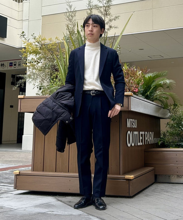 極美品✨BEAMS GOLF　スニードジャケット　タラッティ　撥水　ネイビー　L ビームス アウトレット 倉敷（1151688） スタイリング・コーディネイト