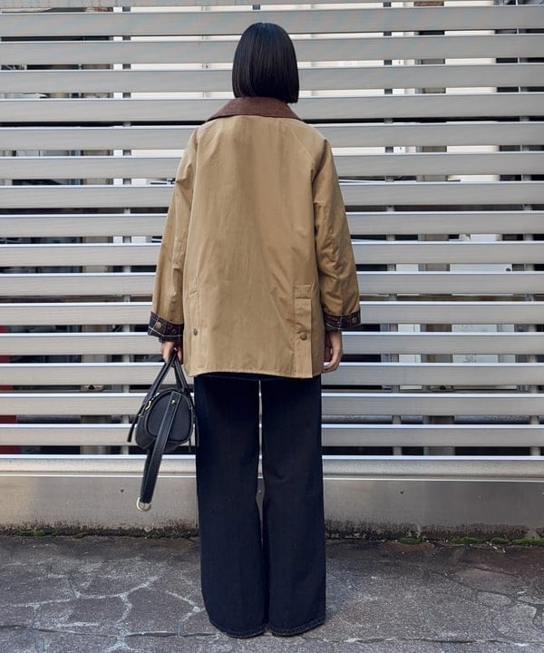 Kanaeさんの「BEAMS WOMEN｜【別注】Barbour / BEDALE ジャケット」を使ったコーディネート