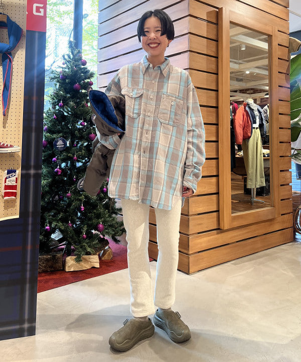 ミナミマリコさんの「BEAMS WOMEN｜リバーシブル ダウン ジャケット」を使ったコーディネート