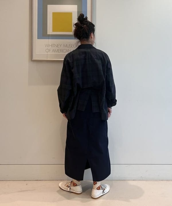 清水 彩乃さんの「BEAMS WOMEN｜BEAMS BOY / フライス 1cm ボーダー」を使ったコーディネート