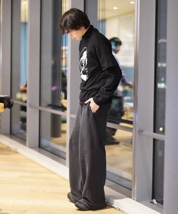 SUDOさんの「BEAMS WOMEN｜BEAMS PLUS / タートルネック Tシャツ」を使ったコーディネート