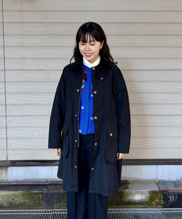 チナツさんの「BEAMS WOMEN｜【別注】Barbour / Balvenie Jacket 25FW」を使ったコーディネート