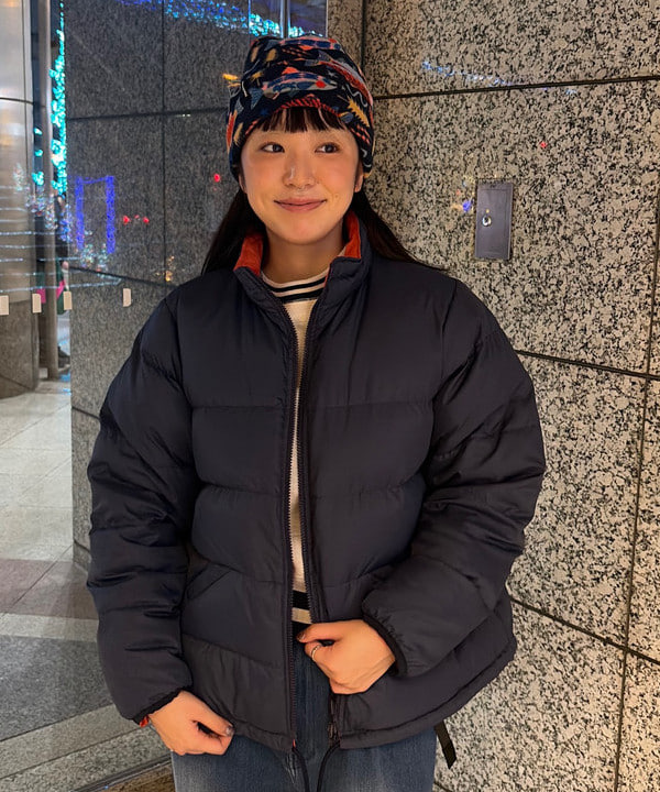 ばるたんさんの「BEAMS WOMEN｜リバーシブル ダウン ジャケット」を使ったコーディネート